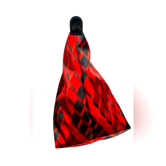 LONGCHAMP Le Pliage Red & Black Handbag Tote, NWOT - Picture 5 of 10